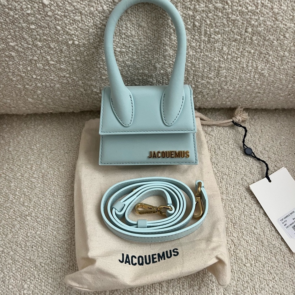 Jacquemus Light Blue Le Chiquito Bag